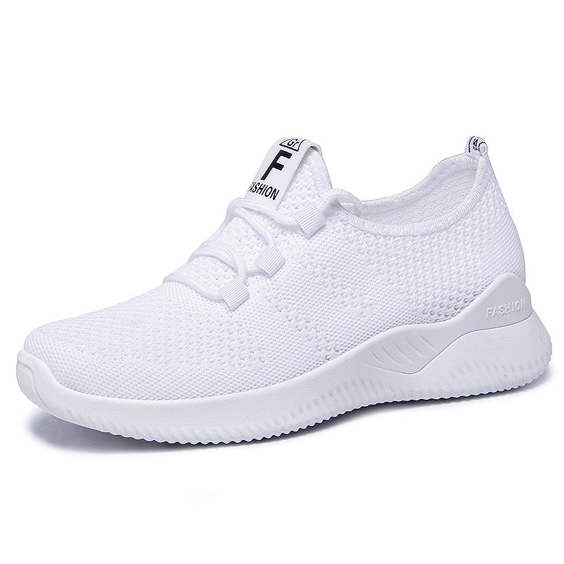 Unisex Lekkie Sneakersy Dzianinowe Wsuwane Z Podeszwą Eva