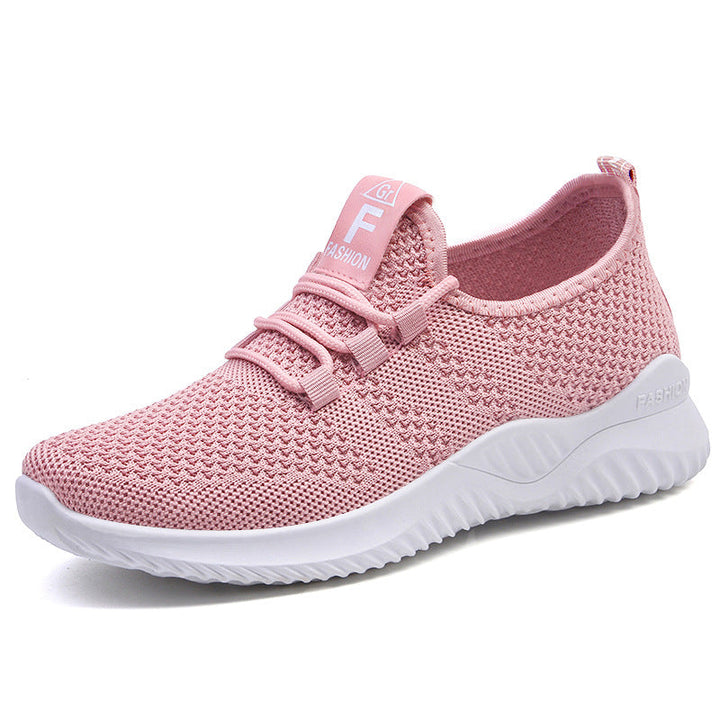 Unisex Lekkie Sneakersy Dzianinowe Wsuwane Z Podeszwą Eva
