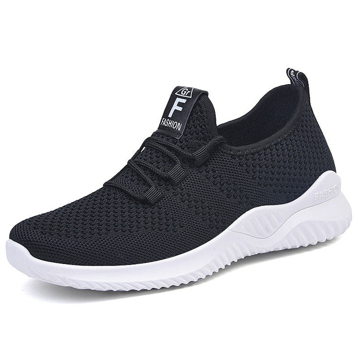 Unisex Lekkie Sneakersy Dzianinowe Wsuwane Z Podeszwą Eva