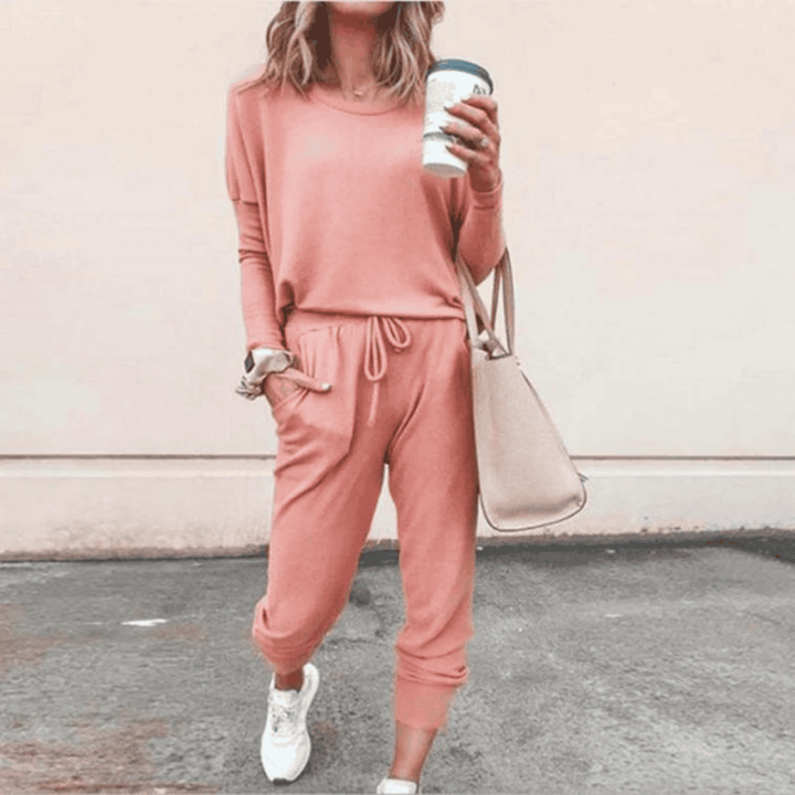 Natalia | Komplet Damski Dresowy Jogger I Bluza
