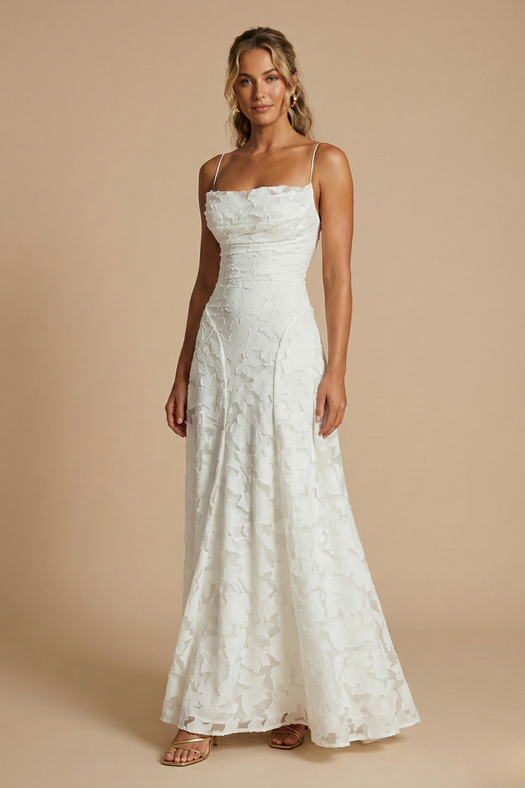 Arabella | Elegancka Sukienka Maxi W Kwiatowym Stylu