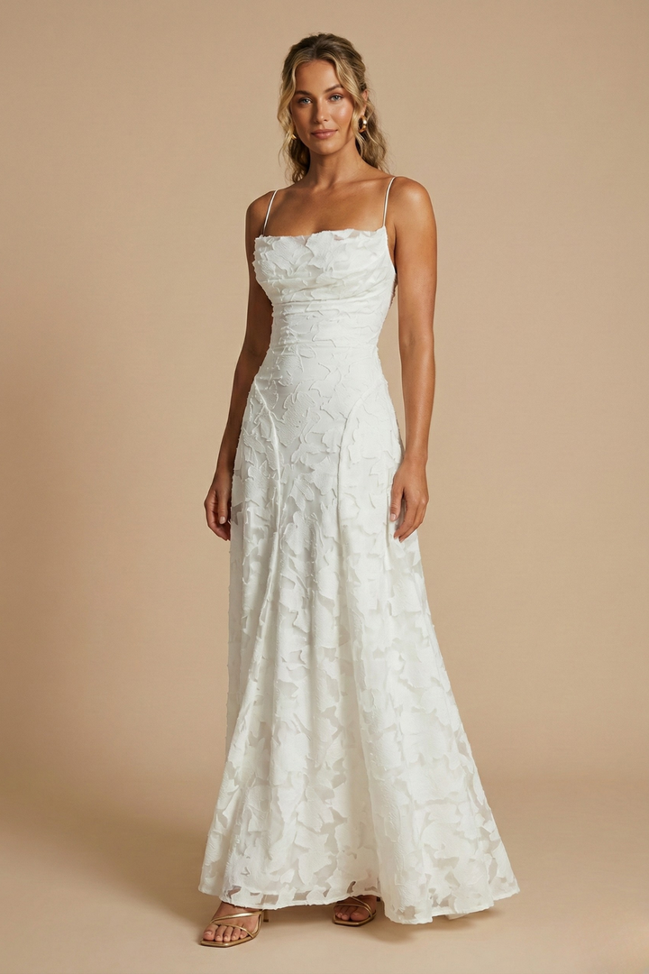 Arabella | Elegancka Sukienka Maxi W Kwiatowym Stylu