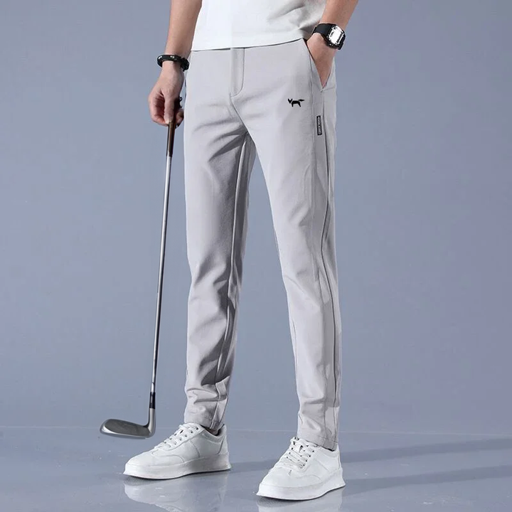 Spodnie Golfowe Męskie O Klasycznym Kroju Na Co Dzień