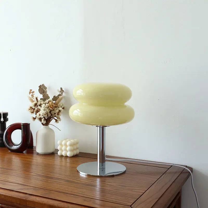 Bezprzewodowa Lampka Stołowa LED W Stylu Bauhaus Z Regulacją Jasności