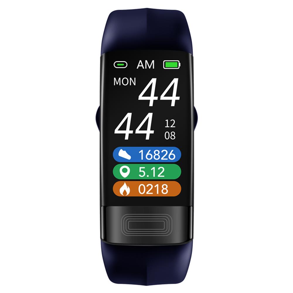 Smart Opaska Z Monitorem Tętna, SpO₂, Snu I Powiadomieniami Bluetooth