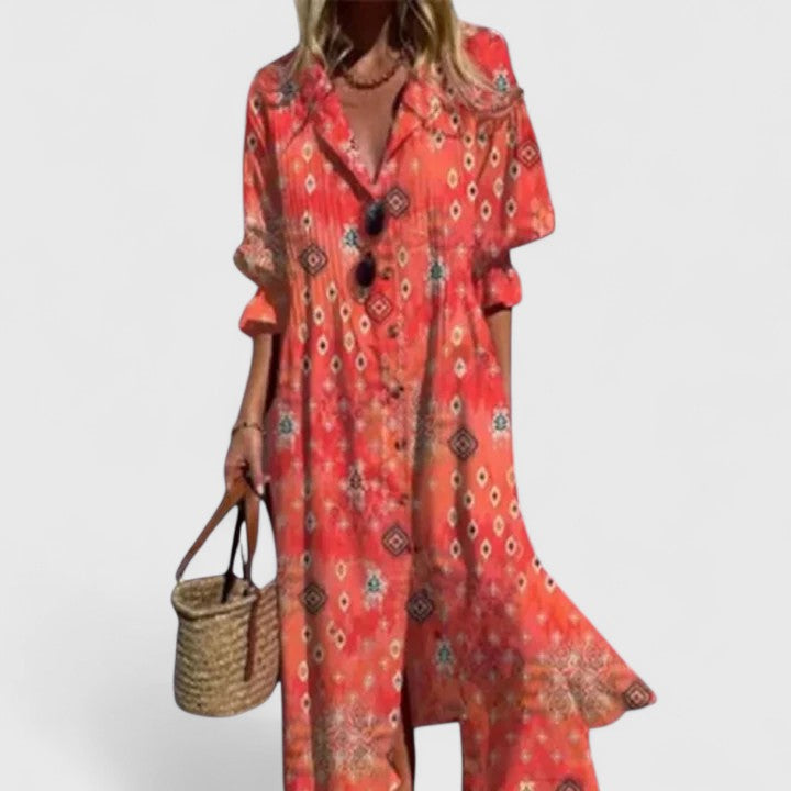 Elara | Sukienka Boho O Eleganckim Charakterze