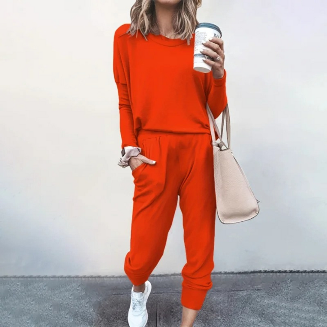 Natalia | Komplet Damski Dresowy Jogger I Bluza