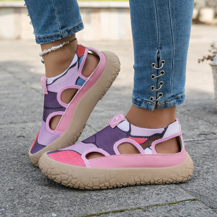 Sneakersy z wygodnym wnętrzem i dopasowanym fasonem