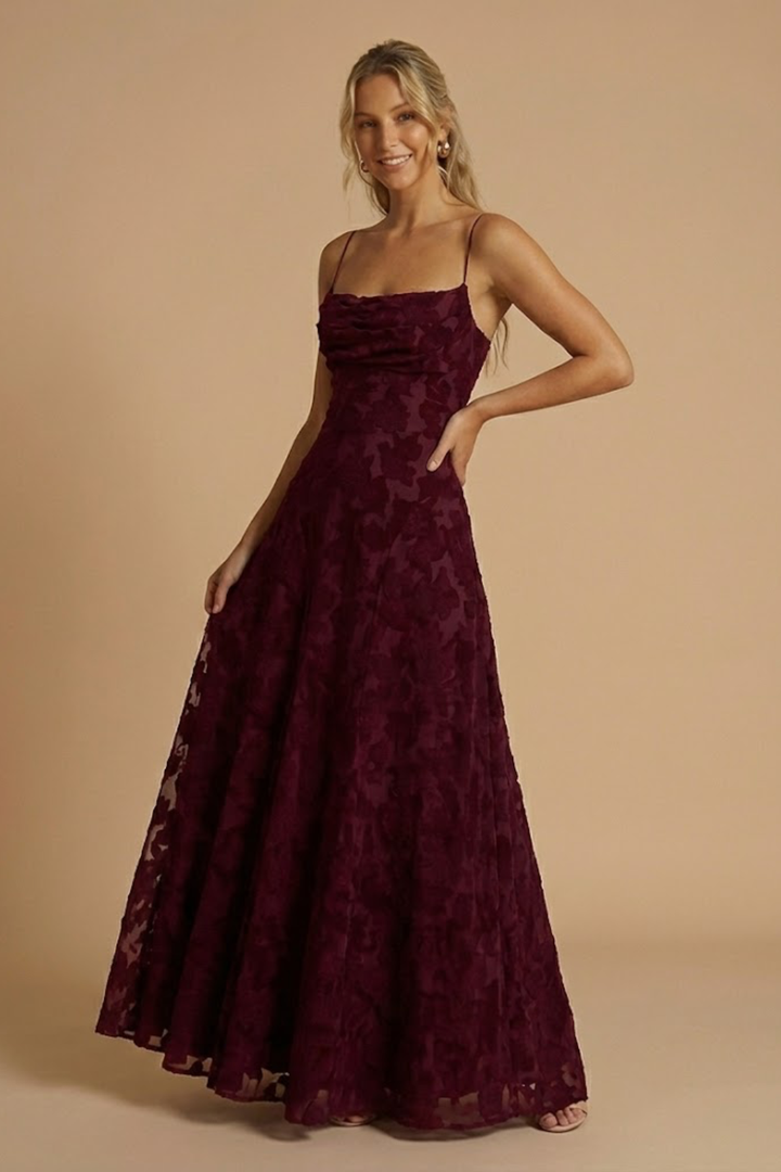 Arabella | Elegancka Sukienka Maxi W Kwiatowym Stylu