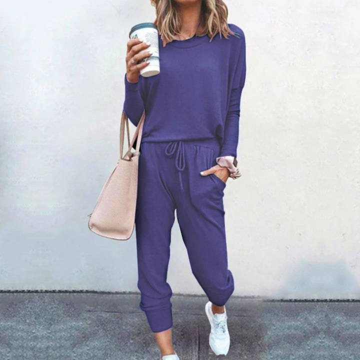 Natalia | Komplet Damski Dresowy Jogger I Bluza