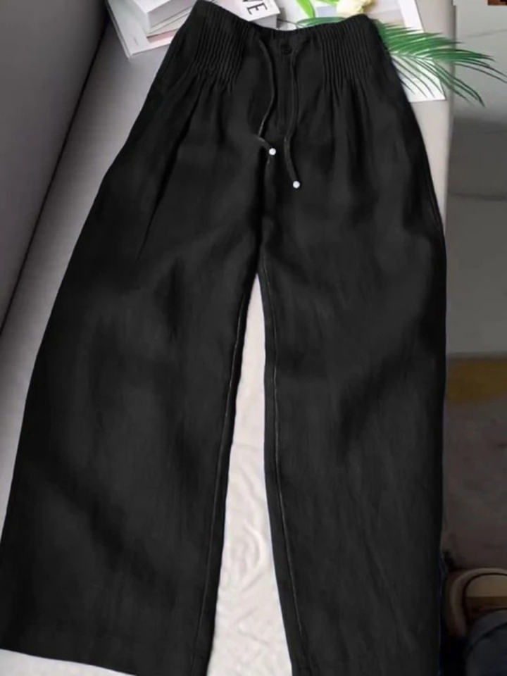 Szerokie Spodnie Damskie Casual