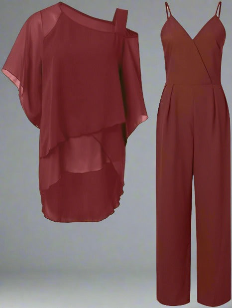 Komplet Damski Elegancki Spodnie