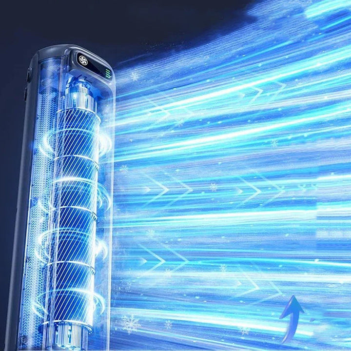 Bezprzewodowy Wentylator Akumulatorowy Z Możliwością Montażu Na Ścianie