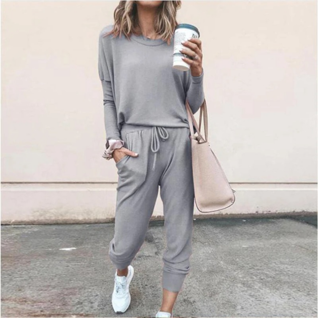 Natalia | Komplet Damski Dresowy Jogger I Bluza