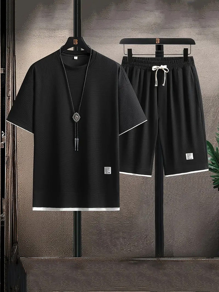 Męski Zestaw Casual T-Shirt i Szorty