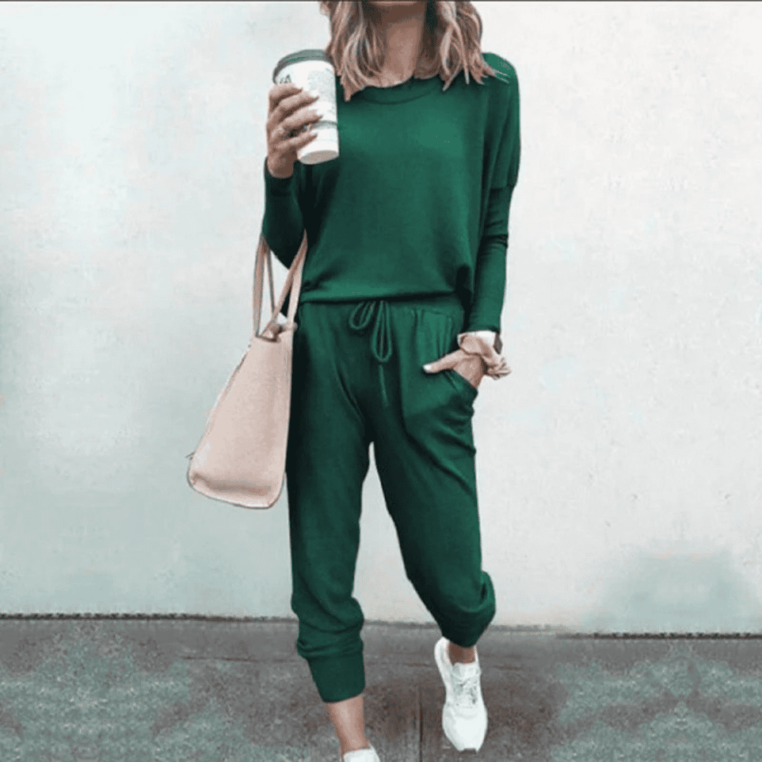 Natalia | Komplet Damski Dresowy Jogger I Bluza