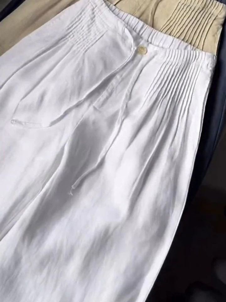 Szerokie Spodnie Damskie Casual