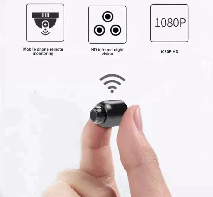 Zestaw 2 Kamer WiFi Full HD Z Noktowizją, Detekcją Ruchu I Kartami 32 GB