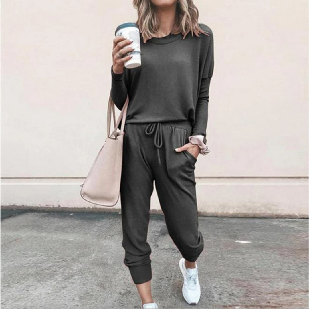 Natalia | Komplet Damski Dresowy Jogger I Bluza