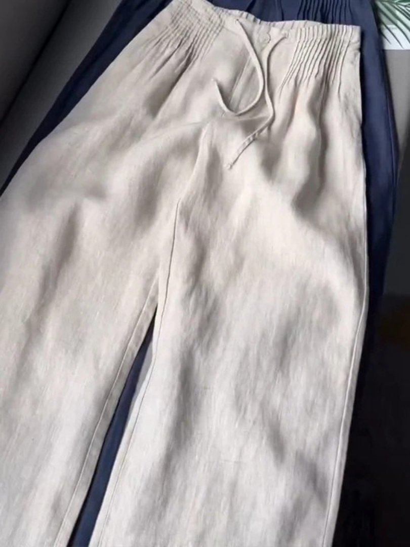 Szerokie Spodnie Damskie Casual