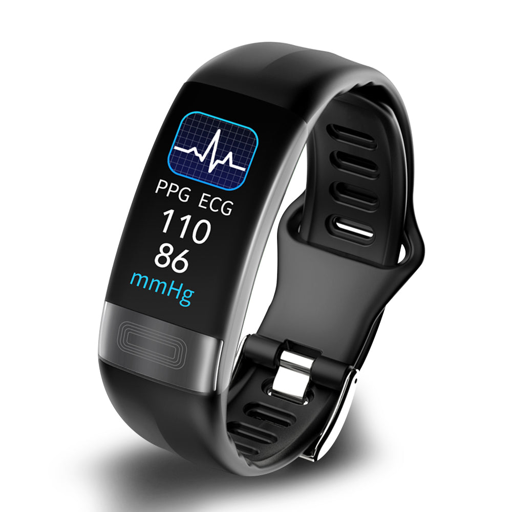 Smart Opaska Z Monitorem Tętna, SpO₂, Snu I Powiadomieniami Bluetooth