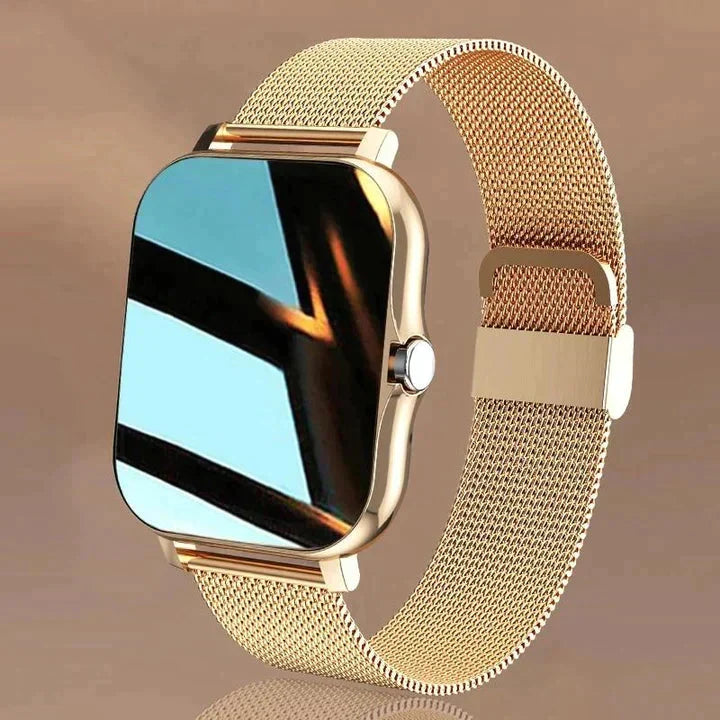 Smartwatch Z Monitorem Tętna, SpO₂, Aktywności I Powiadomieniami Bluetooth