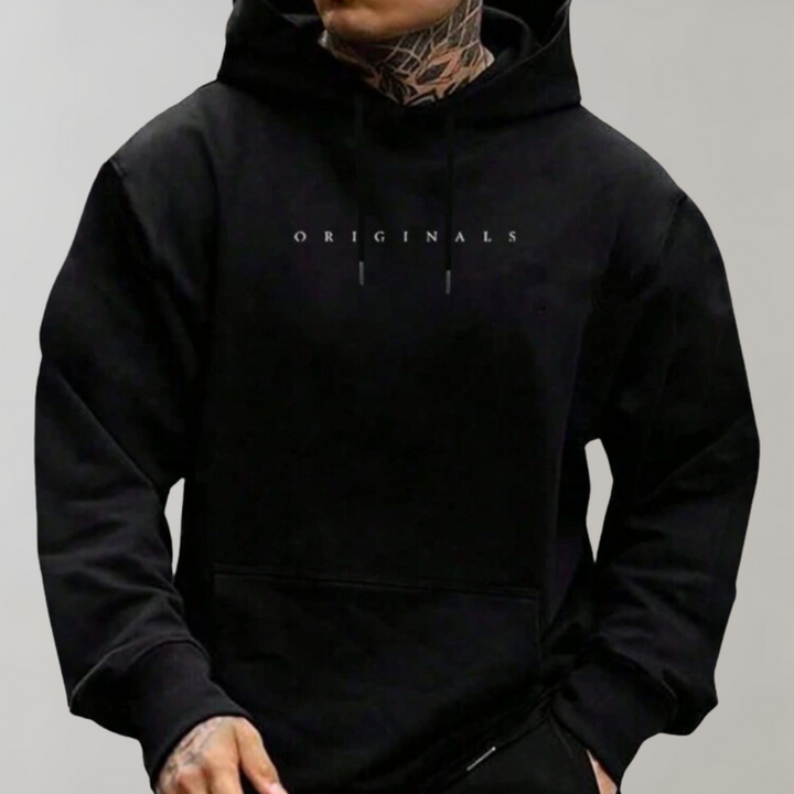 Kaelan | Męska Bluza Oversize Z Kapturem