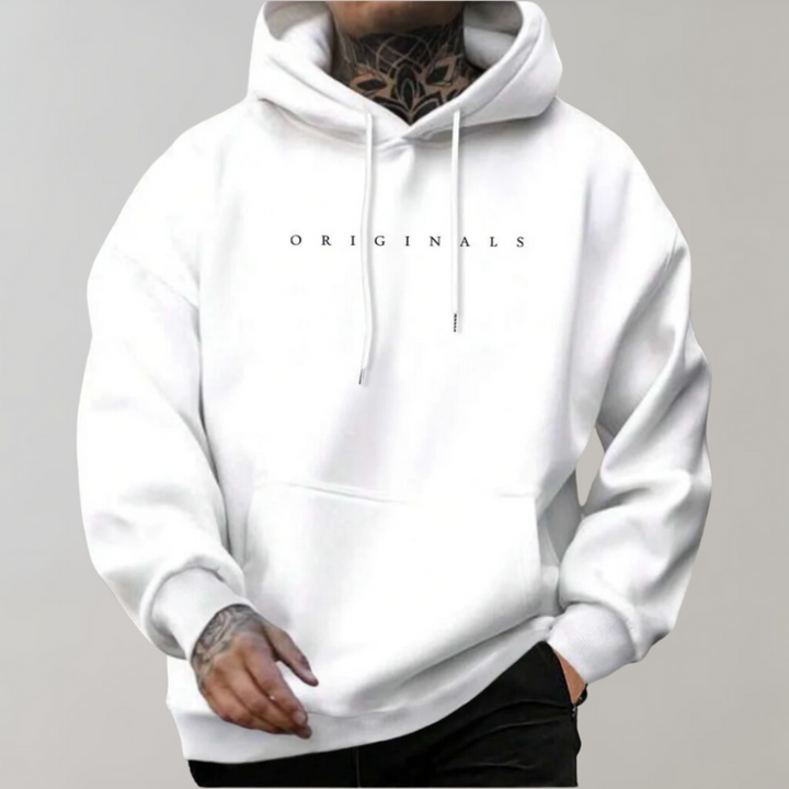 Kaelan | Męska Bluza Oversize Z Kapturem