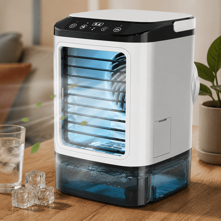 Przenośny Klimator Z Zbiornikiem 900 ml I 3 Poziomami Nawiewu