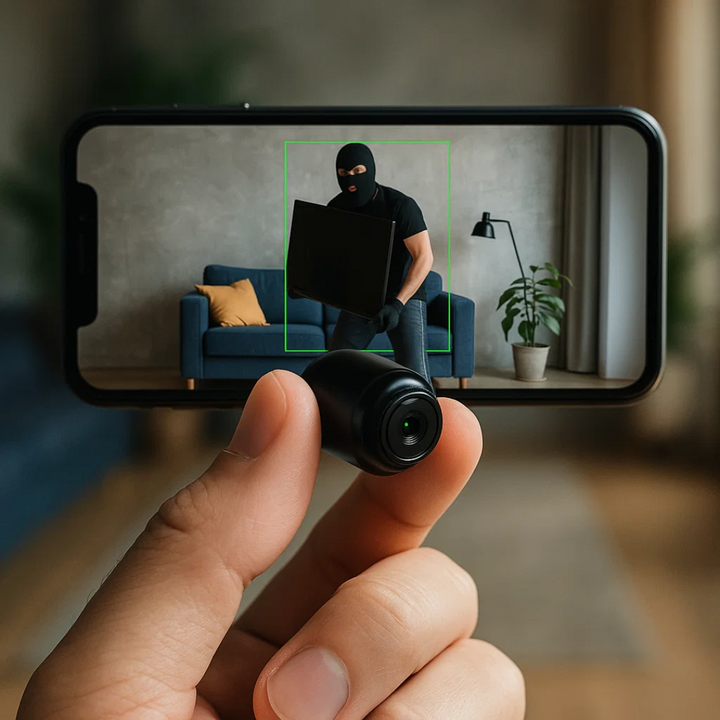 Mini Kamera WiFi Full HD 1080P Z Noktowizją I Detekcją Ruchu