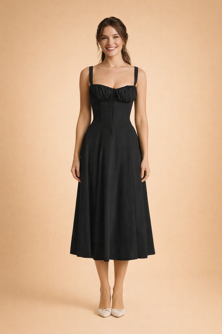 Betty | Elegancka Sukienka Z Talią