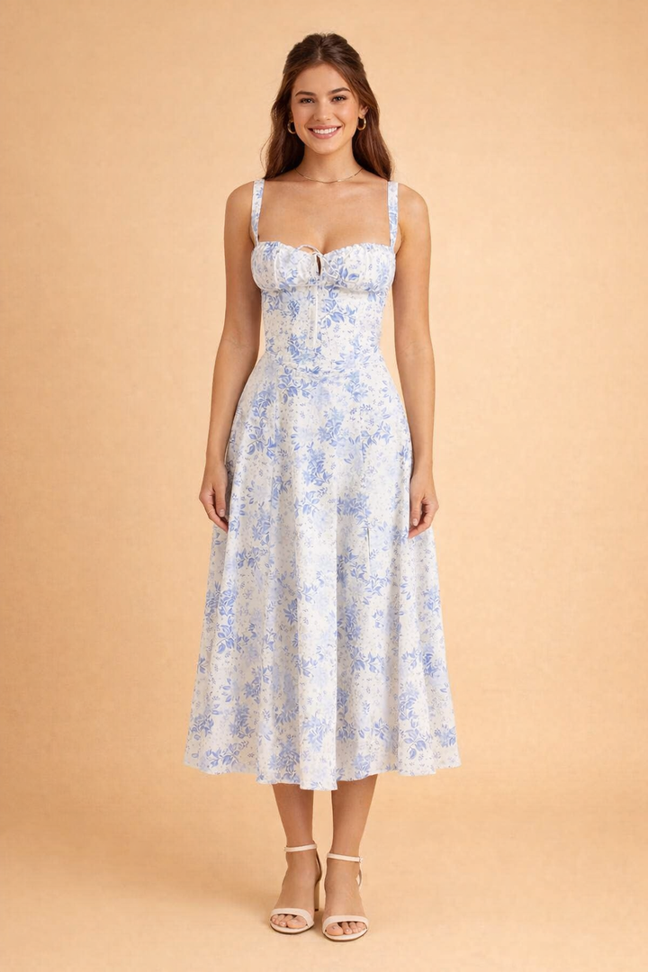 Betty | Elegancka Sukienka Z Talią