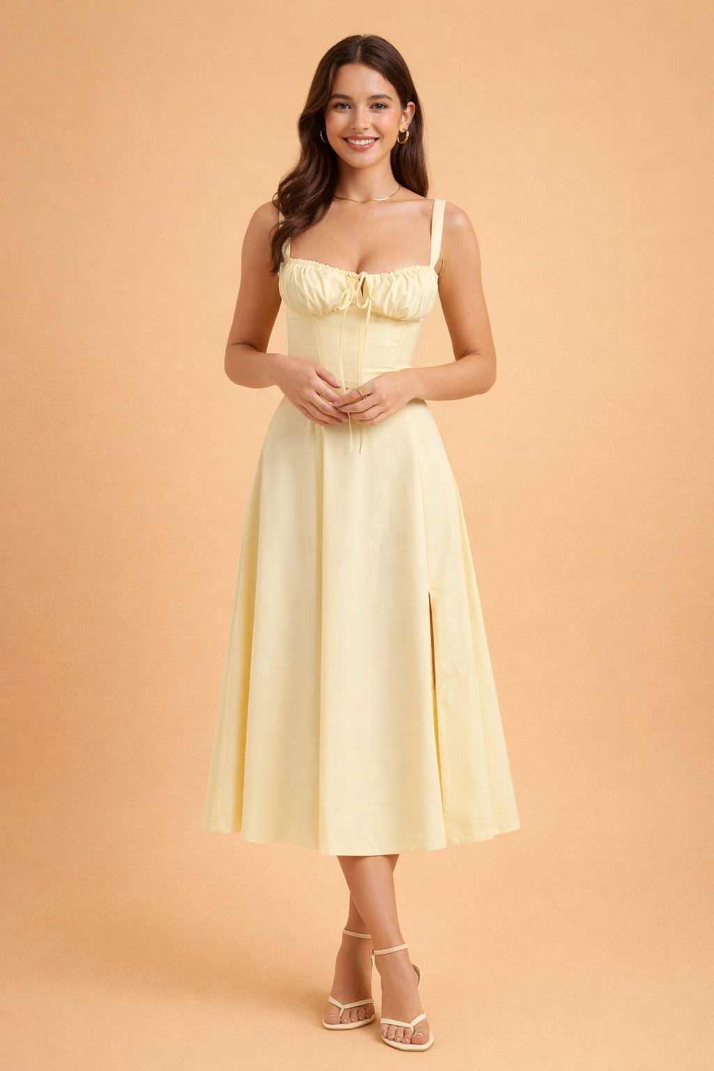 Betty | Elegancka Sukienka Z Talią