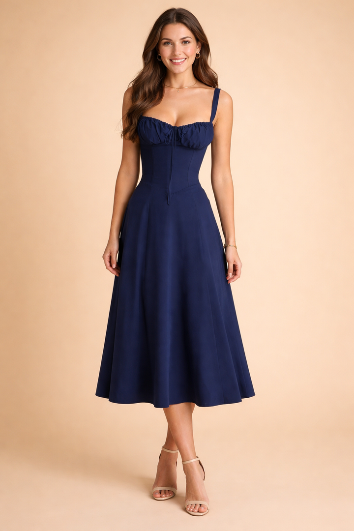 Betty | Elegancka Sukienka Z Talią