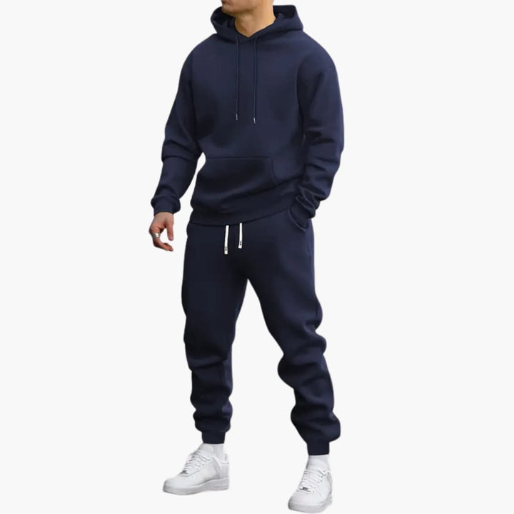 Michał | Dres Męski Komplet Bluza Z Kapturem