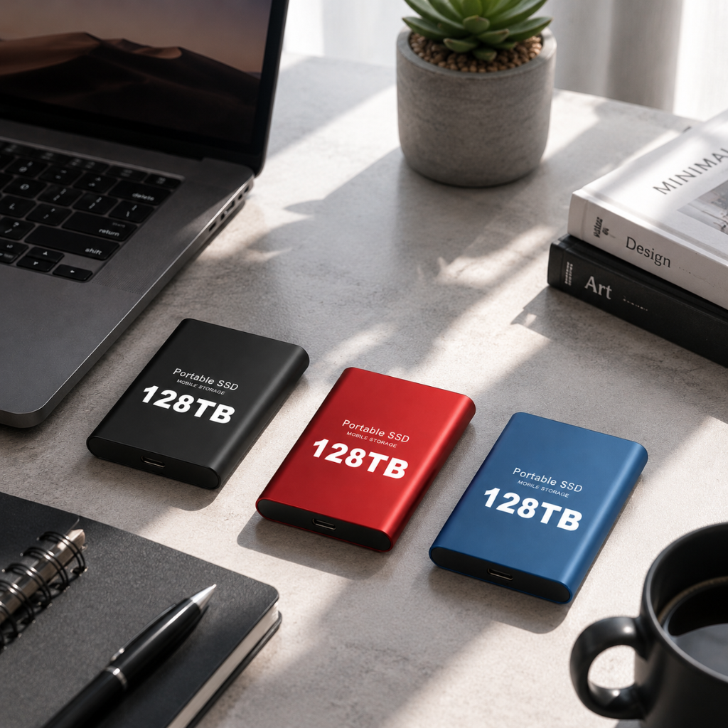 Przenośny Dysk SSD USB W Aluminiowej Obudowie Do Mobilnego Przechowywania Danych