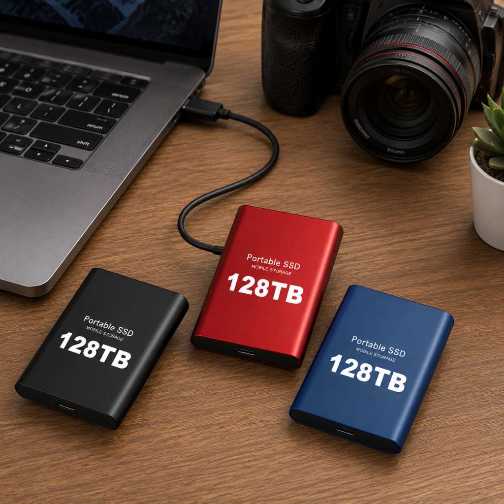 Przenośny Dysk SSD USB W Aluminiowej Obudowie Do Mobilnego Przechowywania Danych