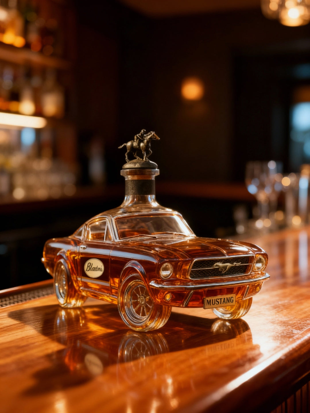 Szklana Karafka Do Whisky W Kształcie Klasycznego Samochodu Na Prezent
