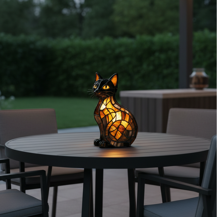 Silikonowa Lampka Nocna LED W Kształcie Kota Ze Sterowaniem Dotykowym
