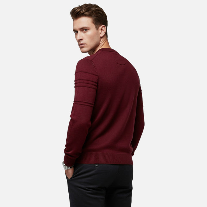 Sweter Męski W Paski