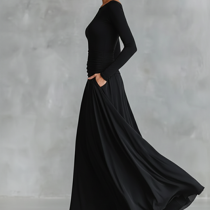 Sukienka Damska Maxi Elegancka