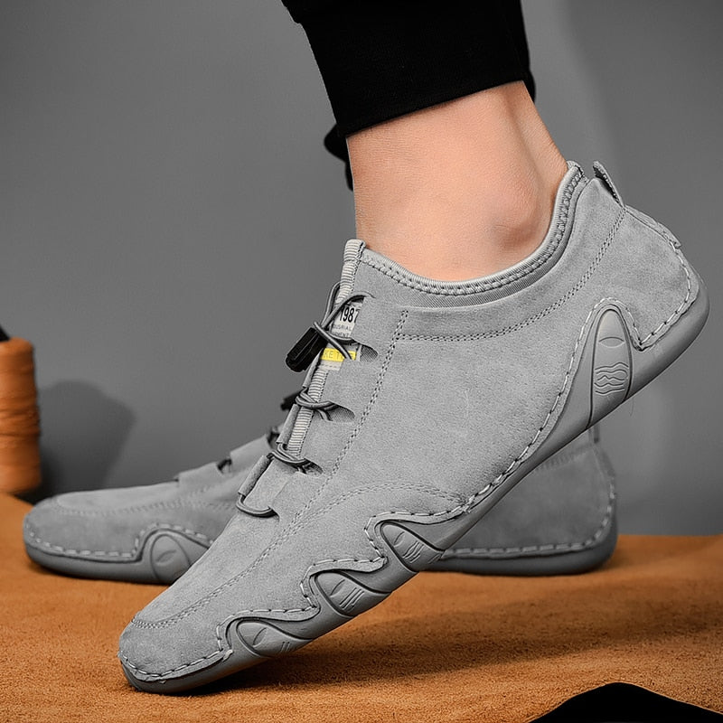 Mokasyny Męskie Sportowe Wsuwane do Stylizacji Codziennych