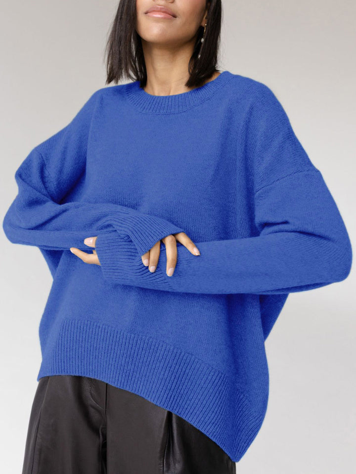 Damski sweter dzianinowy do codziennych stylizacji
