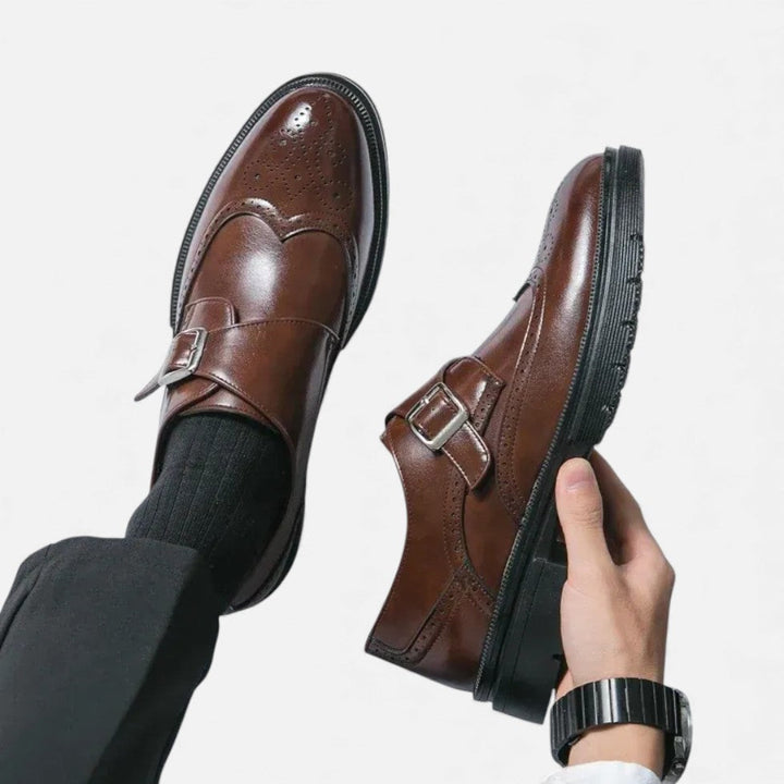 Buty Męskie Monkstrap Klasyczne