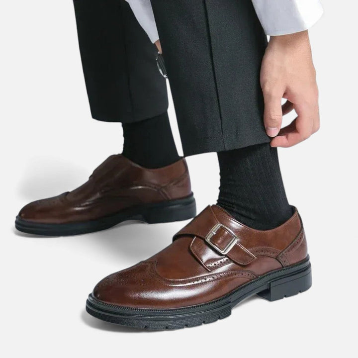 Buty Męskie Monkstrap Klasyczne