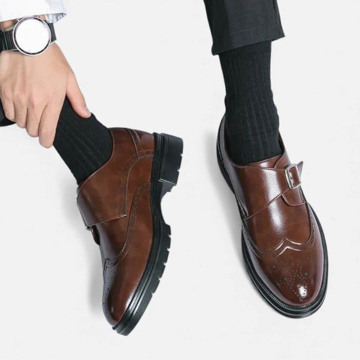 Buty Męskie Monkstrap Klasyczne