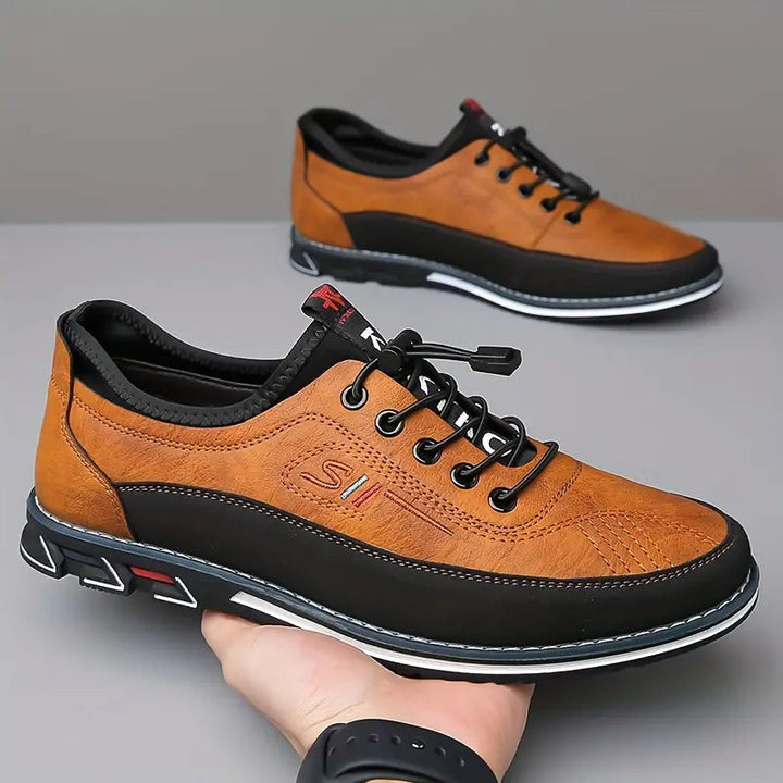 Buty Męskie Casual Sznurowane