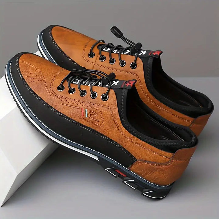 Buty Męskie Casual Sznurowane