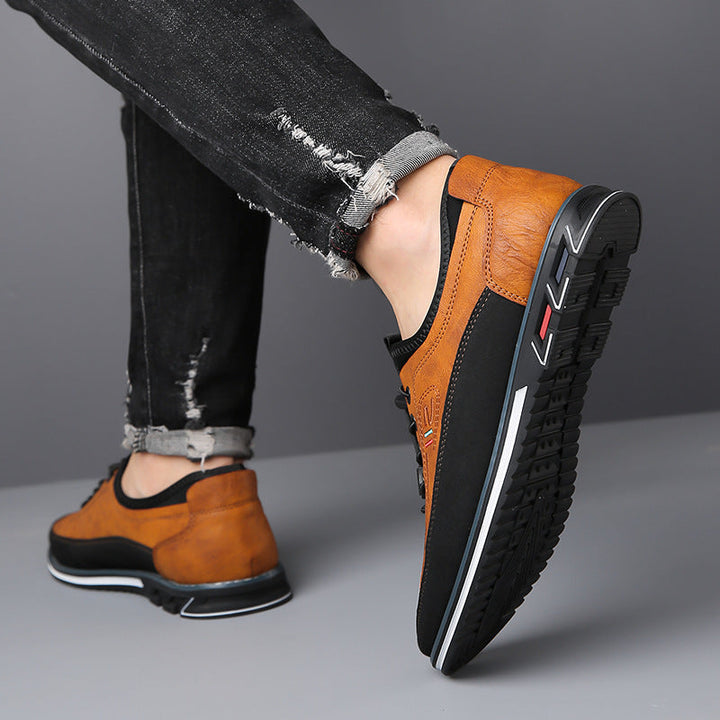 Buty Męskie Casual Sznurowane