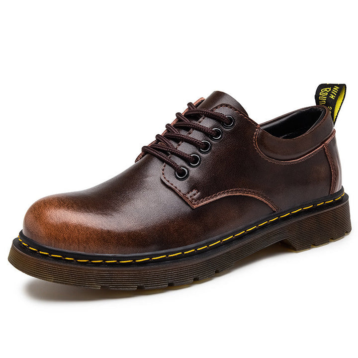 Buty Męskie Sznurowane Miejskie
